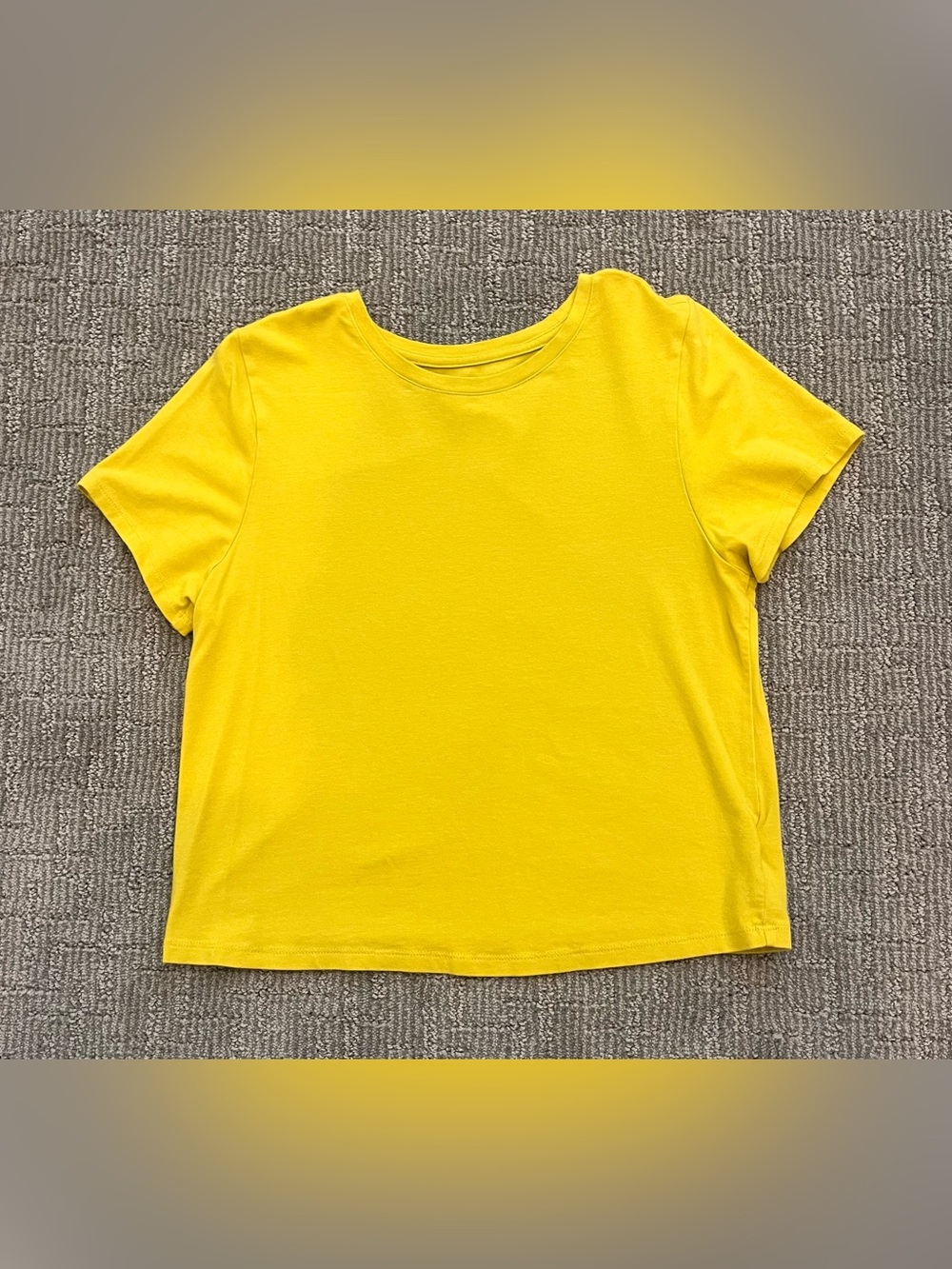Old Navy Chartreuse Crewneck Short-Sleeve Tee